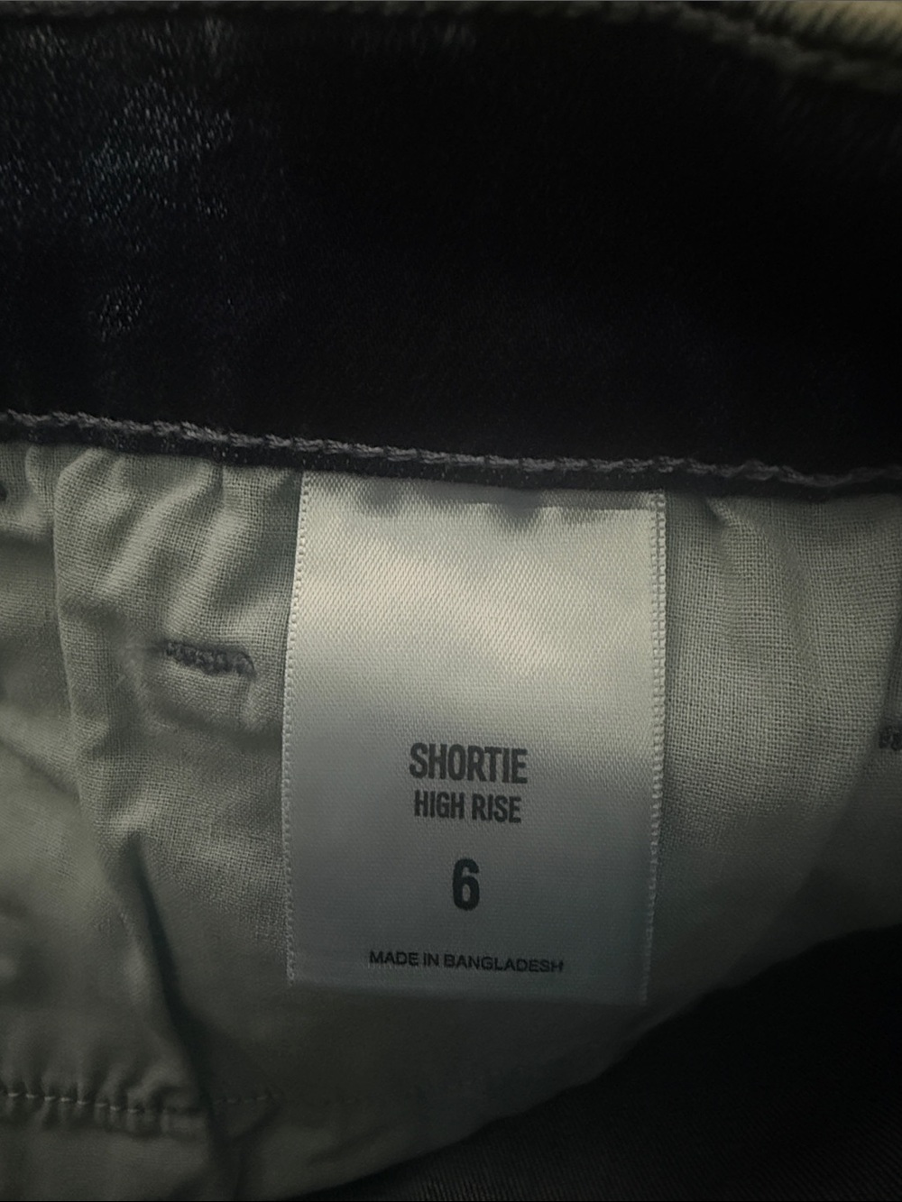High Rise Button Fly Shortie - Picture 5 of 5